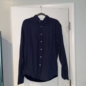 J. Crew Blue Casual Button Down Shirt